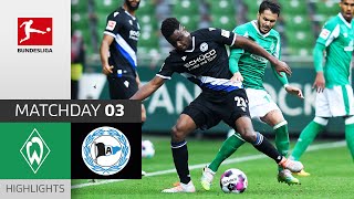 SV Werder Bremen - Arminia Bielefeld | 1-0 | Highlights | Matchday 3 – Bundesliga 2020/21