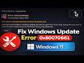 Fix Windows Update Error 0x80070661 on Windows 11