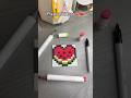 🍉Cute Pixel art ideas❤️ #pixelartideas #pixelart #pixel#art rt