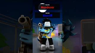 INNO, SHERIFF and MURDERER in MM2 Roblox #roblox #mm2 #murdermystery2