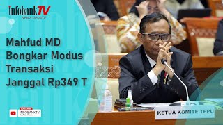 MAHFUD MD BONGKAR MODUS TRANSAKSI JANGGAL RP349 T