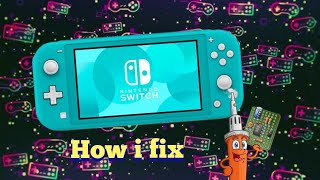 Ремонт Nintendo switch после неудачной прошивки