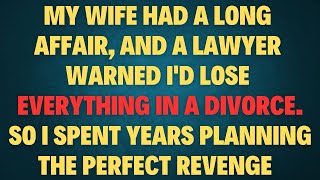 My wife had a long affair, and a lawyer warned I'd lose everything in a divorce, so I spent years ..