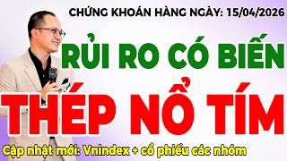 Chứng khoán hôm nay | nhận định thị trường: thép tím hút tiền, nhiều cp sớm có biến động mạnh