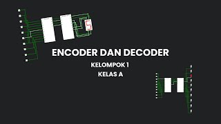 ENCODER DAN DECODER - KELOMPOK 1 - KELAS A