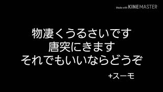 画面と音がうるさい動画