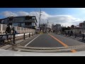 【散策ドライブ】神奈川県「梶が谷駅（川崎市高津区）」周辺を走行（撮影2022 01）kajigaya drive