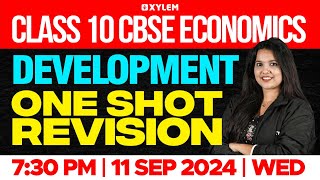 Class 10 CBSE Economics | Development - One Shot Revision | Xylem Class 10 CBSE