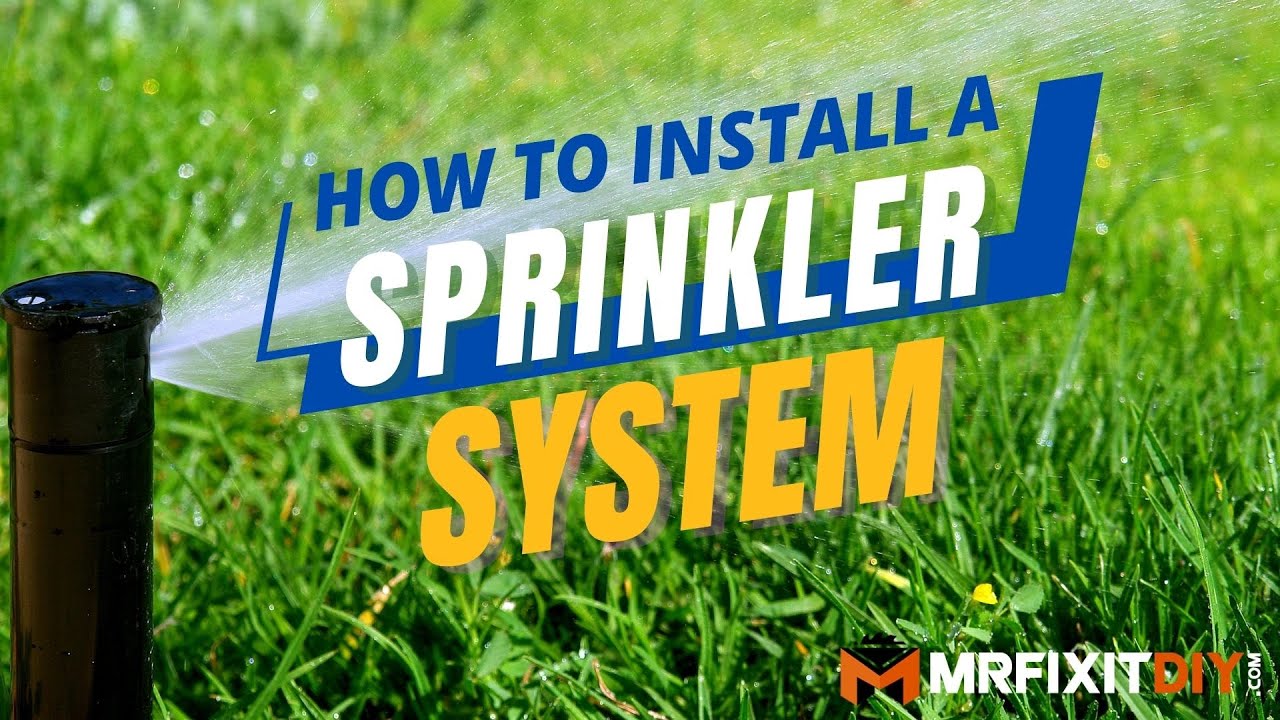 How To Install An Irrigation System