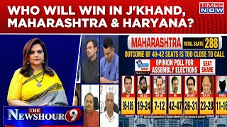 Opinion Poll | Ultimate Mood Meter Of Bharat, Who's Winning Maharashtra, Haryana, J'khand?| Newshour