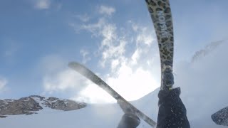 should've done squats this summer (raw pov skiing)