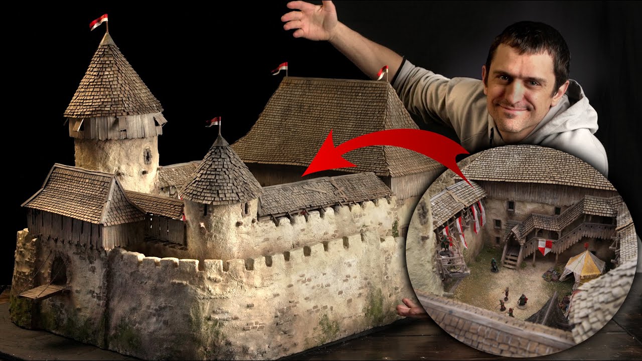 I Built This 14th Century Castle From Scratch!!! | Talmberg Castle ...