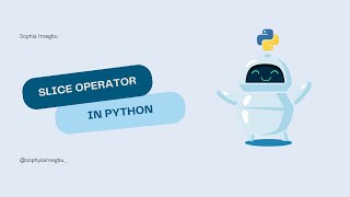 How to Use Python's Slice Operator - Full Crash Python Tutorial for Beginners