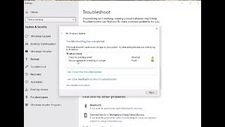 Windows 10 - Missing Update Service Solution