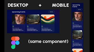 Figma: Building Responsive Components in Two Steps