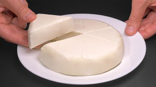 Make your homemade cheese in 5 minutes! And don't buy cheese anymore. Cheap and fast