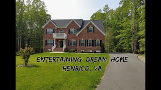 Custom Brick BIG BOY !  5 BDRM Home for Sale Henrico VA ++$879K++