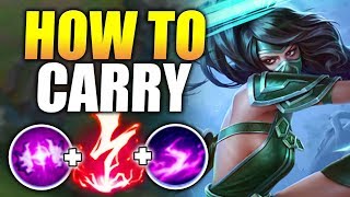 HOW TO ABUSE AKALI IN SEASON 8! GET TO DIAMOND EASILY! - League of Legends