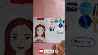 How to make a paper doll wedding salon | Tutorial of weddings & dressup for paper doll | DIY craft