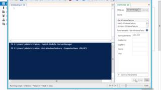 20410 Demo5 Using Windows PowerShell ISE