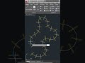 Array path in autocad #shorts