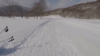 グランデコ・SNOW ACTIVITY PARKでクロカン(右回り)　2025年1月2日