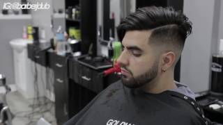 Mid Bald Fade w/ Combover Tutorial | @barberjdub