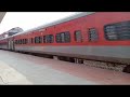 12561 jaynagar new delhi swatantrata senani sf express rushing through etawah jn