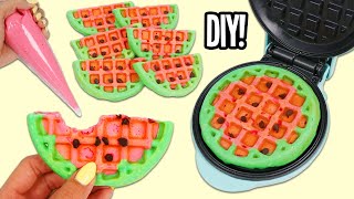 How to Make Cute & Delicious Mini Watermelon Waffles | Fun & Easy DIY Treats to Try at Home!