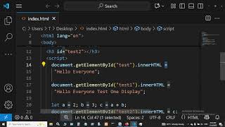 JavaScript Statements - 05 JavaScript Statements in Html CSS JavaScript beginners to advanced level