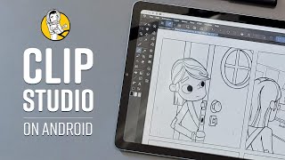 Clip Studio Paint on Android Demo