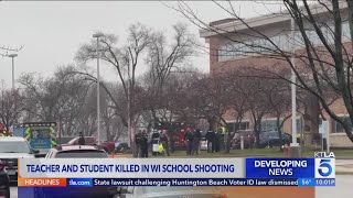 Teacher and student killed in Wisconsin school shooting