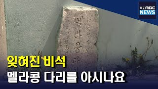 '멜라콩 다리'를 건넌 적이 있나요?[목포MBC 뉴스데스크]