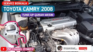 Service Toyota Camry 2-AZ FE • Gurah mesin - Overhoul Throttle body - Bersihkan rem + stel Footbrake