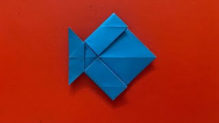 How To Make Fish | Origami Fish Easy | Origami Tutorial