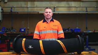 Custom Ceramic Lined Mining Hose for Abrasive Slurry | Slurryflex CLX