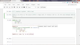 Python 3 Programming Tutorial 3 - Loops | How to Write a While Loop in Python | While Loop Example