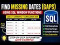 Sql Interview question - Data Engineering - Window function usage - Complex SQL