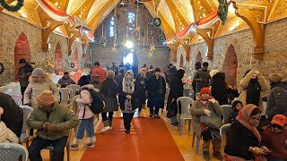 Christmas celebrations held at St. Mary's Church at ski resort Gulmarg