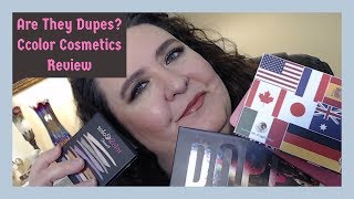 Dupe Or Not A Dupe? Ccolor Cosmetics Review