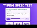 🔥 Ultimate Typing Speed Test Website | HTML CSS JS Project (Auto Start + Live Results)
