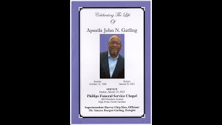 Apostle John N. Gatling
