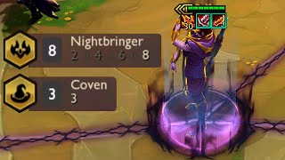 COVEN LEADER 3 STAR APHELIOS | 8 NIGHTBRINGER 3 COVEN | TFT SET 5