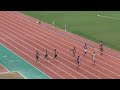 20220917 長崎県高校新人　男子100m決勝