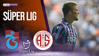 Trabzonspor vs Antalyaspor | SÜPER LIG HIGHLIGHTS | 04/30/2022 | beIN SPORTS USA