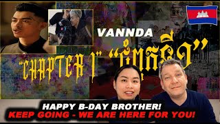 VANNDA - ជំពូកទី១ (Chapter I) [OFFICIAL LYRIC VIDEO] |Dutch Couple REACTION