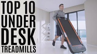 Top 10: Best Under Desk Treadmills of 2021 / Walking Pad / Folding Treadmill for Cardio, Fitness