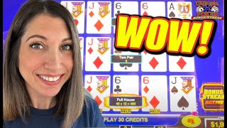 INSANE Run! 😮 Bonus Streak Got HOT! 👊 Vegas Video Poker