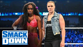 Rousey helps Naomi fend off an attack from Flair & Deville: SmackDown highlight,