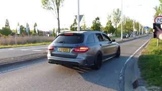 *620hp* AMG C63s REVS \u0026 launch!!